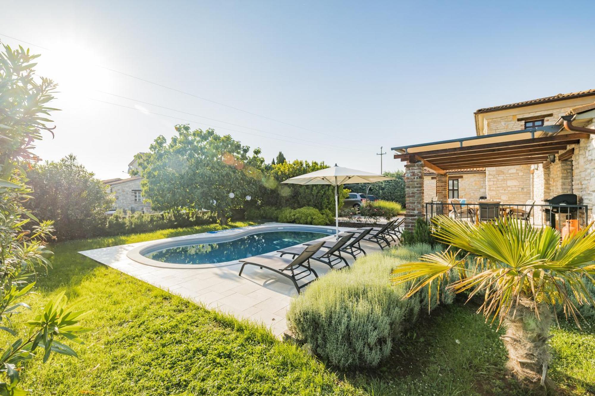 Villa Jurinea In Istrien Mit Pool Barat (Porec) Exterior foto
