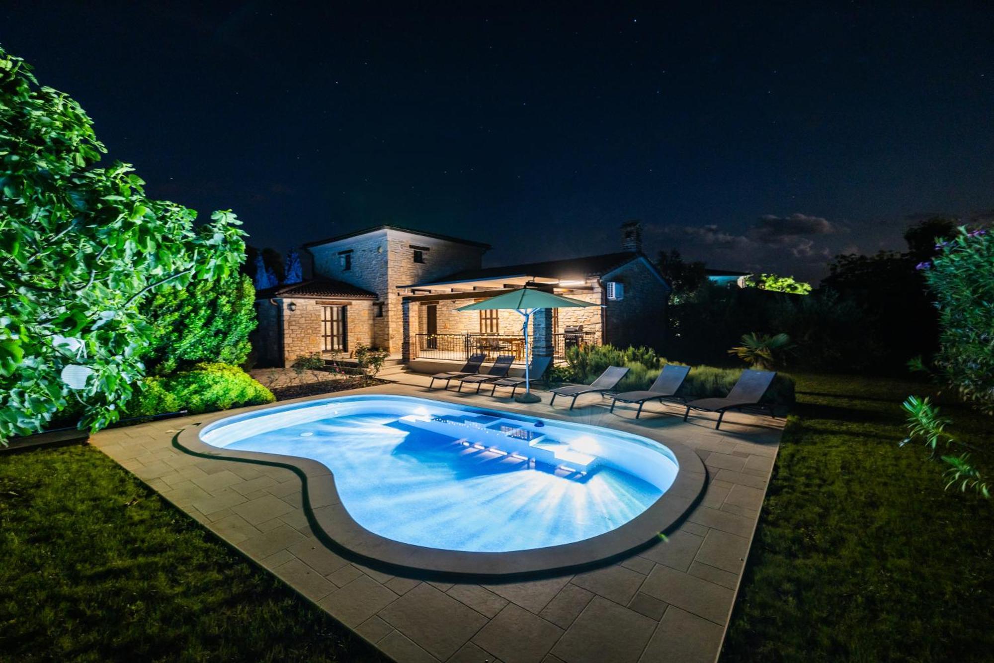 Villa Jurinea In Istrien Mit Pool Barat (Porec) Exterior foto