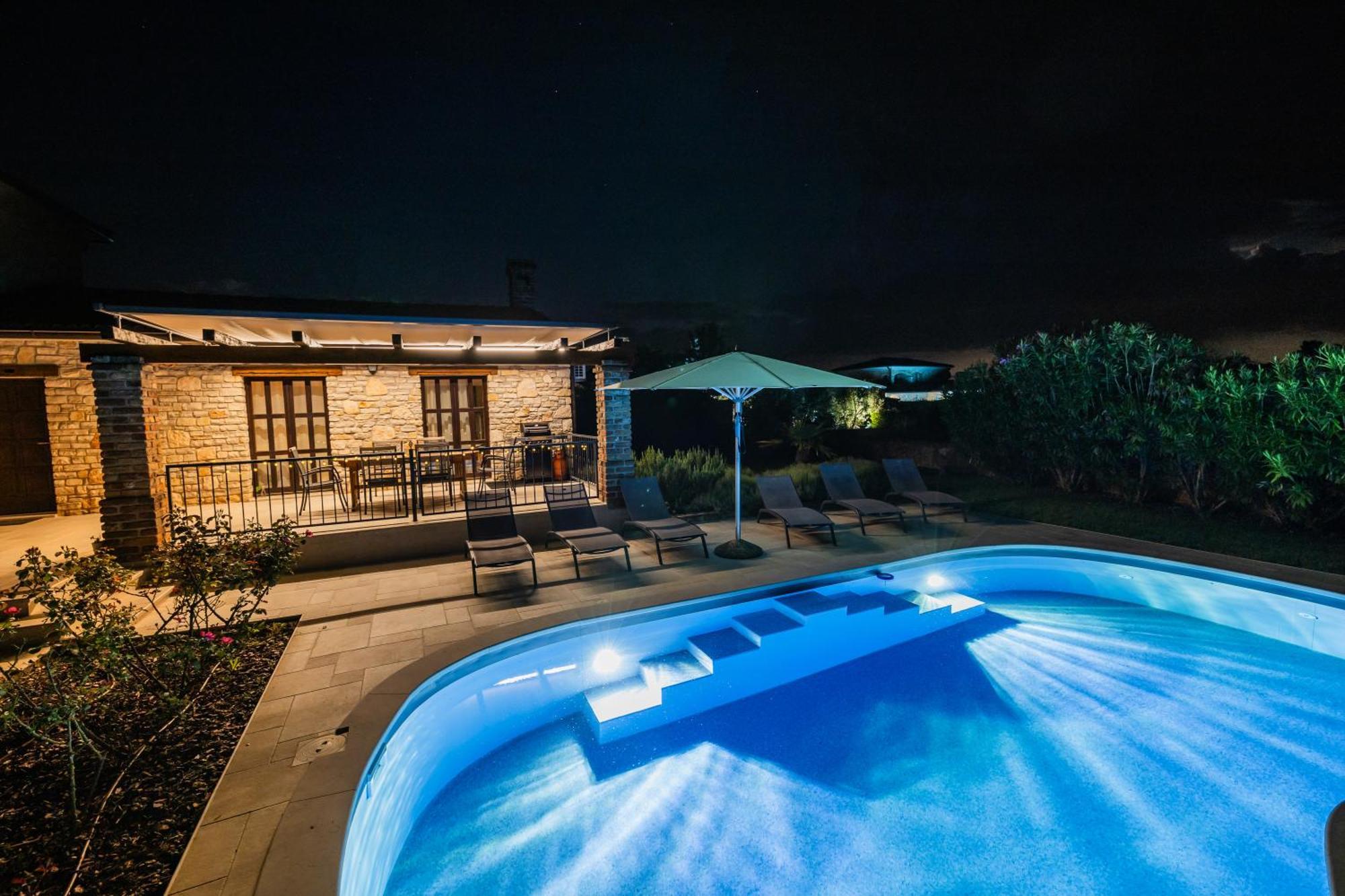 Villa Jurinea In Istrien Mit Pool Barat (Porec) Exterior foto